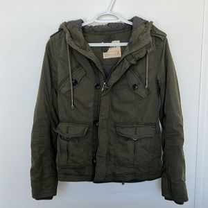 TNA Forrest Green Winter Fall Platoon Jacket